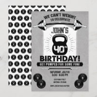 Poids Exercice Fitness Crossfit 40e anniversaire