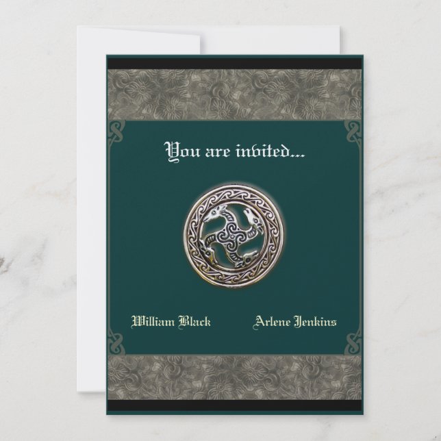 Invitation Poignée d'Asatru (Devant)