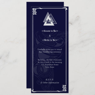 Invitation Poignée d'Asatru