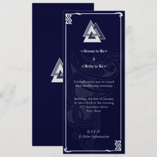 Invitation Poignée d'Asatru