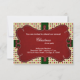 Invitation Points de Noël