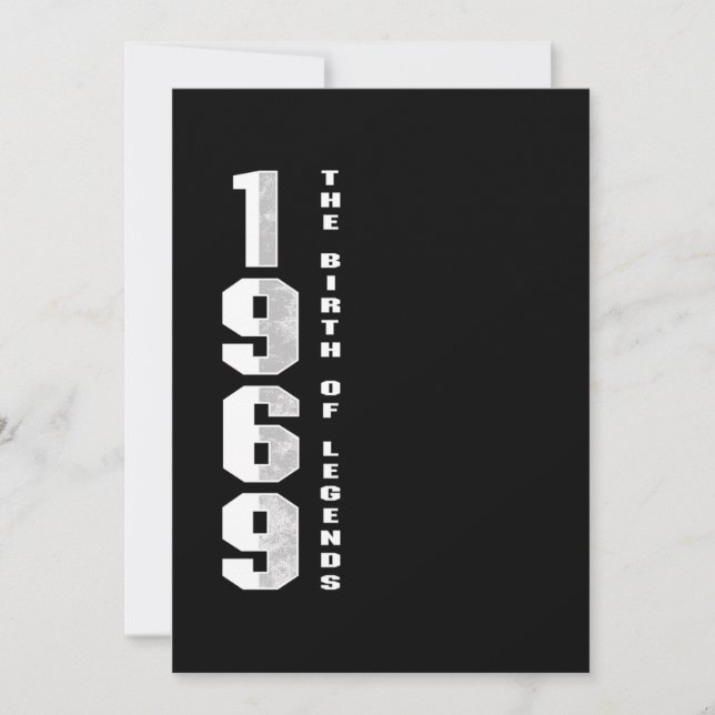 Invitation Poison du Birth Of Legends 1969 (Devant)