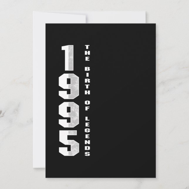 Invitation Poison du Birth Of Legends 1995 (Devant)