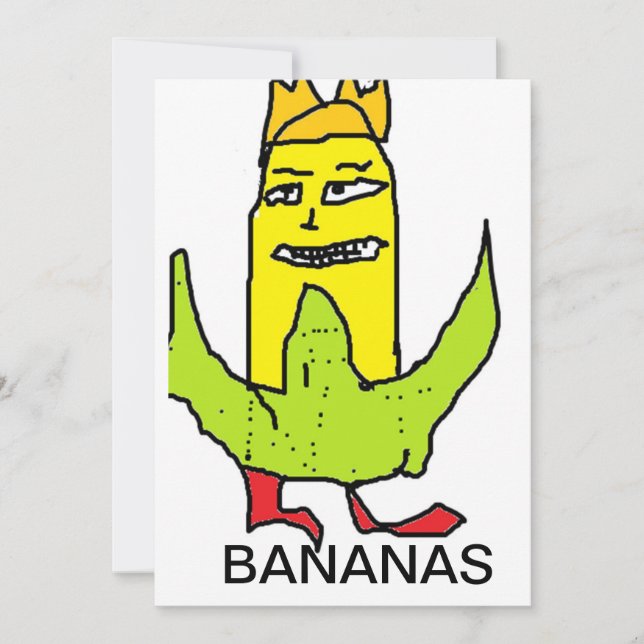 Invitation Poke Banana (Devant)