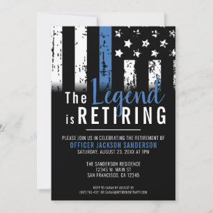 Invitation Police Police Service de la retraite