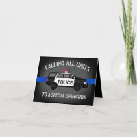Police SUV mince Ligne bleue spéciale Op Anniversa