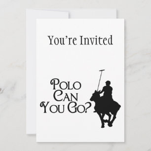 Invitation Polo, tu peux y aller