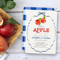 Pomme de nos Yeux Garçon au Nœud Bleu 1er Annivers