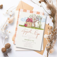 Pomme de notre panier oculaire et Baby shower d'ar