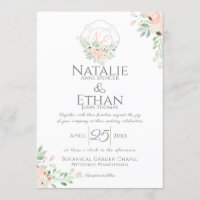 Pompier Floral Monogram Blush