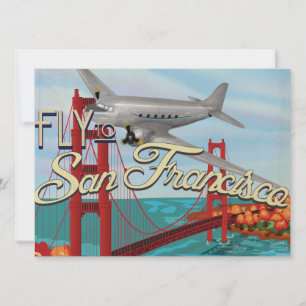 Invitation Pont Golden Gate de San Francisco
