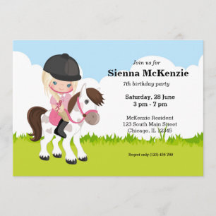 Invitation Pony Equestria Équitation équitation