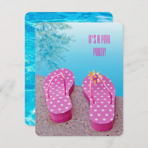Invitation Pool Party Bash