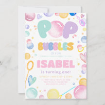 Pop on Over for Bubbles Anniversaire