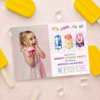 Popsicle Party Deux Cool 2e anniversaire Photo