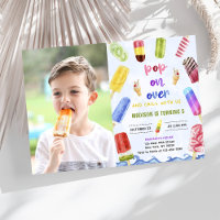Popsicle Pop On Over Ice cream Anniversaire Photo