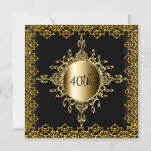 Invitation populaire pour une fête d'anniversaire