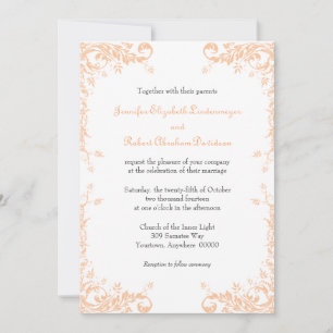 Invitation Porche de vigne Mariage