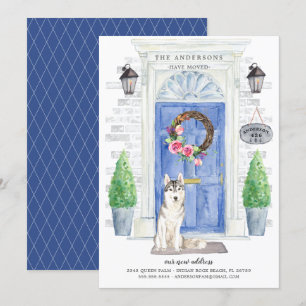 Invitation Porte avant Sibérienne Husky Déménagement Faire-pa