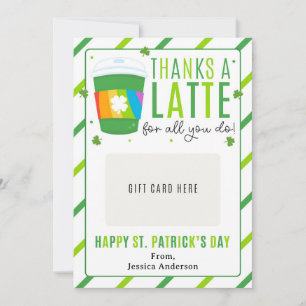 Invitation Porte-carte-cadeau pour enseignant pour la Saint-P