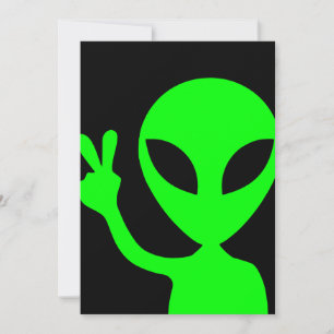 Invitation Portrait Alien
