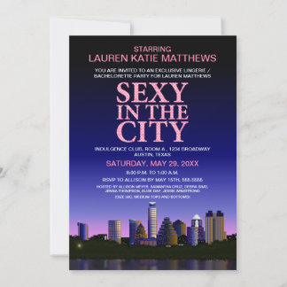 Invitation Poster du film Austin Texas Bachelorette