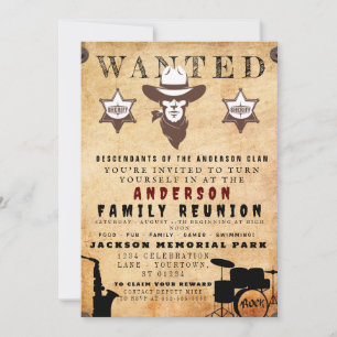 Invitation Poster Recherché Famille Réunion Barbecue Invitati