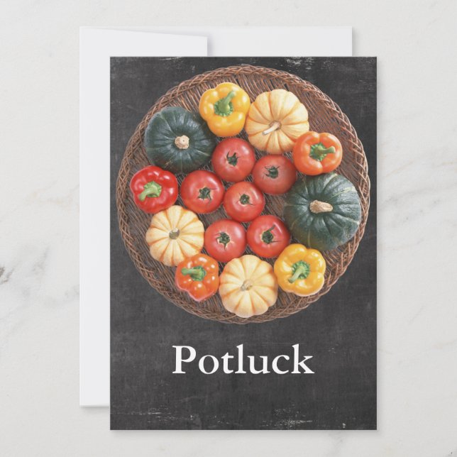 Invitation Potluck (Devant)
