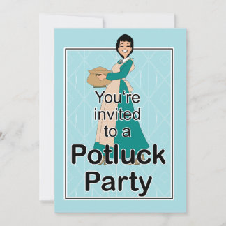 Invitation Potluck Illustrée