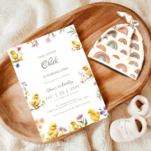 Poulet 1er anniversaire Ce poussin est un annivers