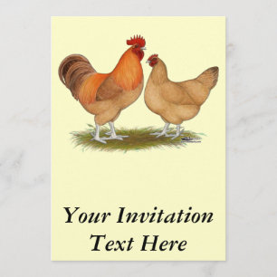 Invitation Poulet de la Bouffée de Lincolnshire