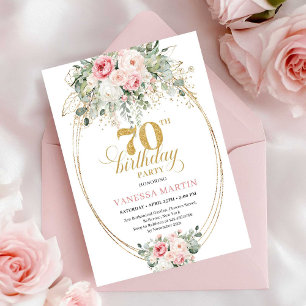 Invitation pour 70e anniversaire de mariage Rustiq