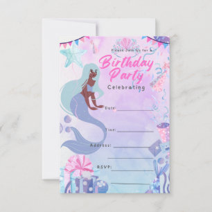 invitation pour anniversaire