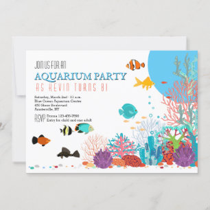 Invitation pour Aquarium