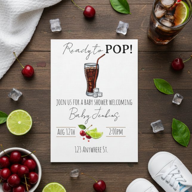 invitation pour baby shower bébé prêt à naître ! (Créateur téléchargé)