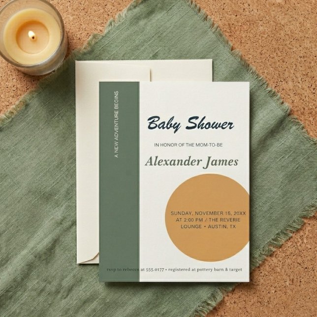 Invitation pour Baby Shower Little Prince | Editor (Créateur téléchargé)