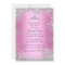 Invitation pour Baby Shower Pink Princess Winter W