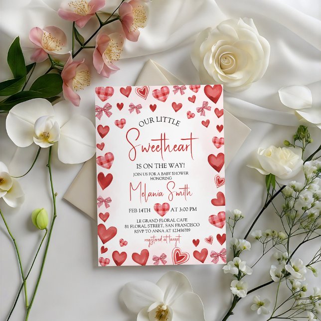 Invitation pour Baby Shower sur le thème Chéri (Créateur téléchargé)