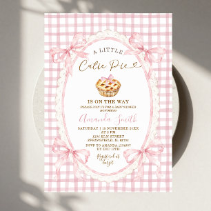 Invitation pour Baby Shower 'Un Petit Bout de Chou