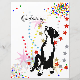 Invitation pour chiots
