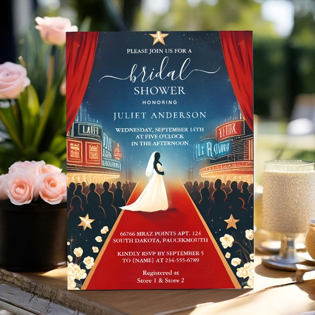 Invitation Pour Cinema Movie Ticket Fête des mariées la plus  (Créateur téléchargé)