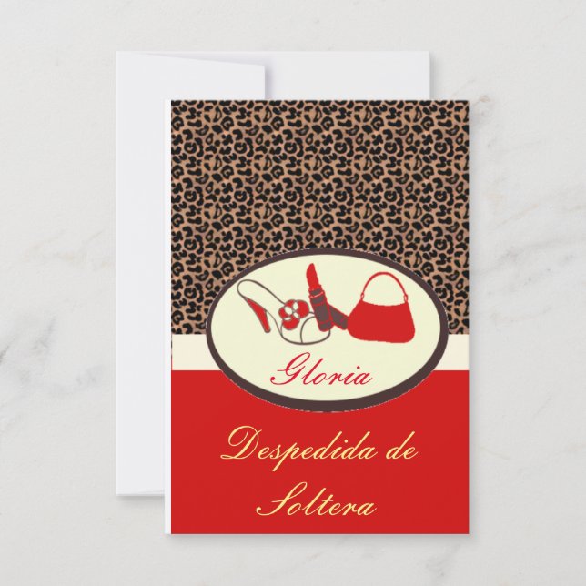 Invitation pour Écarté (Devant)