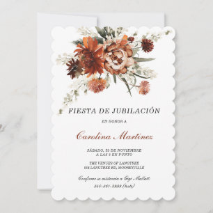 Invitation pour fête de jubilé personnalisée