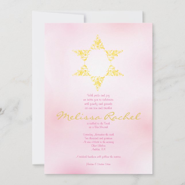 Invitation pour fran (Devant)