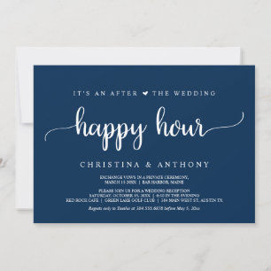Invitation pour Happy Hour après le mariage, Maria
