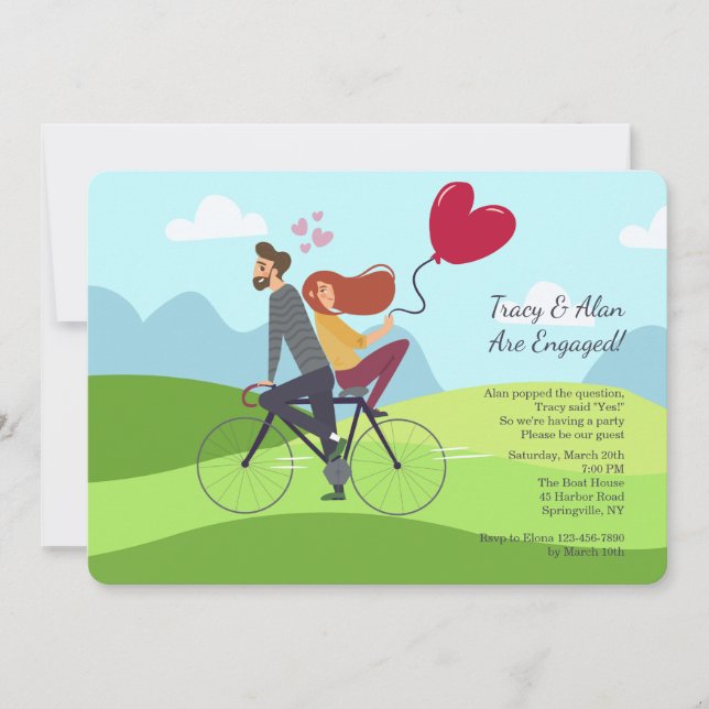 Invitation pour jeune amour (Devant)