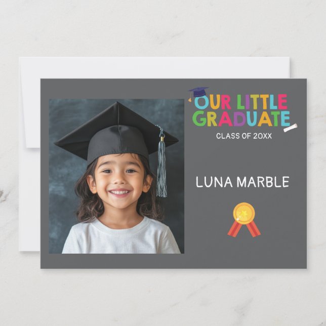 Invitation pour jeune diplômé  (Devant)