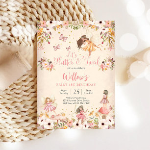 Invitation pour la 1ère fête d'anniversaire de la 