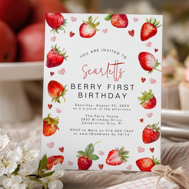 Invitation pour la 1ère fête d'anniversaire de Swe (Créateur téléchargé)