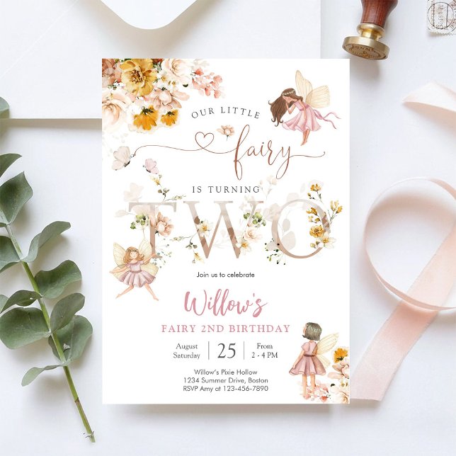 Invitation pour la 2ème fête d'anniversaire de la  (Créateur téléchargé)